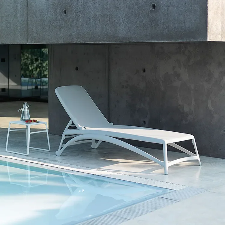 Atlantico Sonnenbank Weiß-Weiß