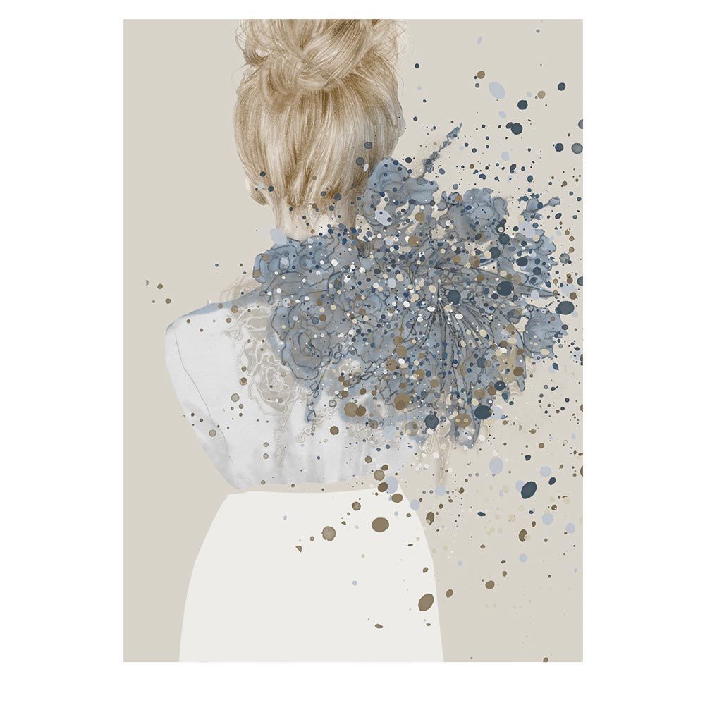 Anna Bülow poster Liv 50x70 cm 