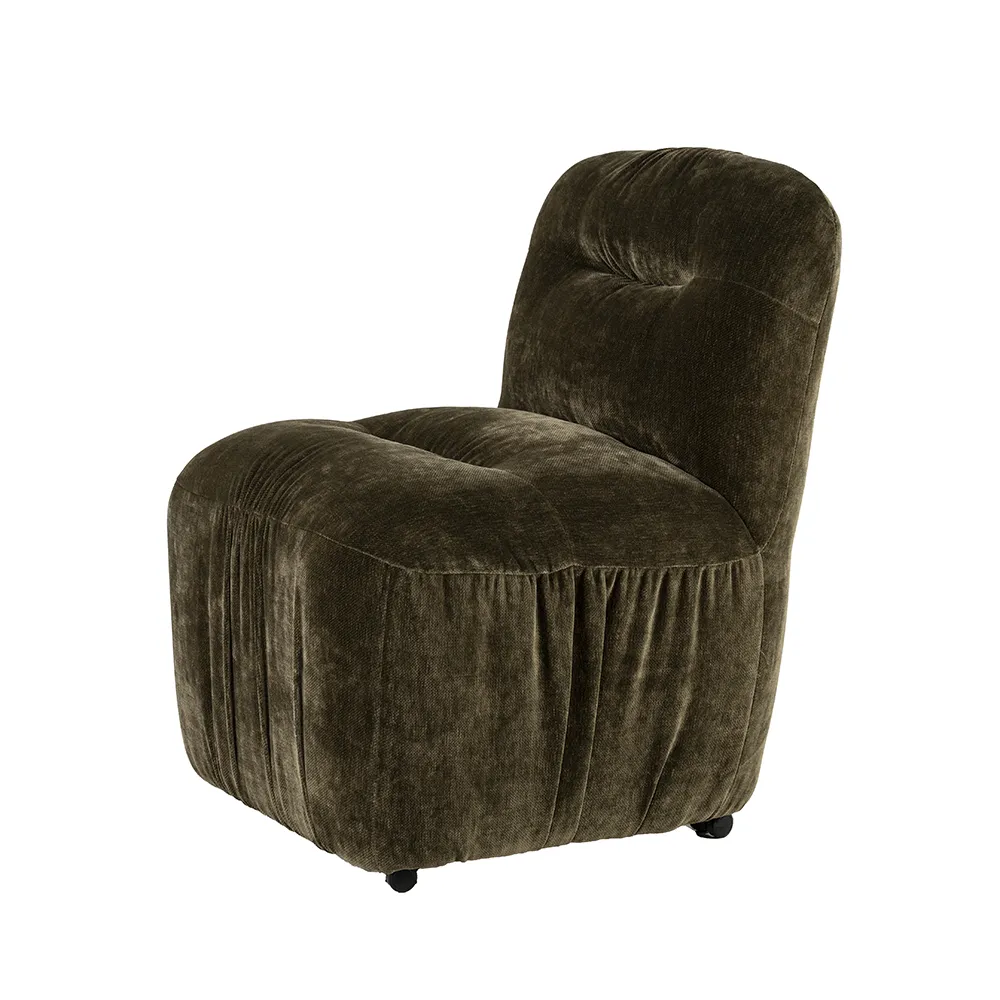 Gepolsterter Stuhl Nido Green