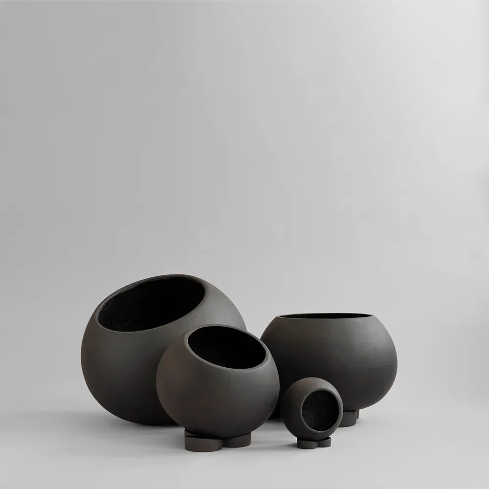 Urchin Topf Petit - Coffee