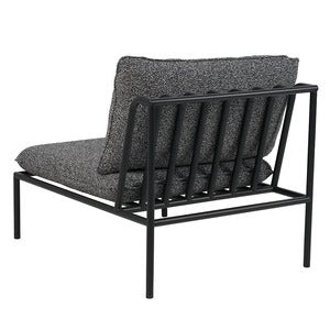 Collier mittlerer teil Schwarz / Teddy black