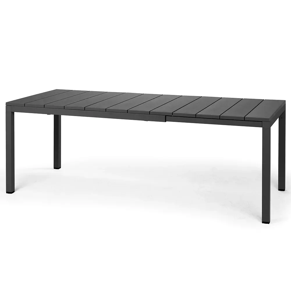 Rio Esstisch 140/210x85 cm Anthracite