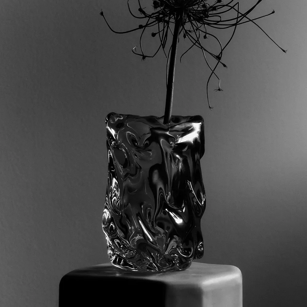 Mundgeblasene Vase Virelle H 24 cm