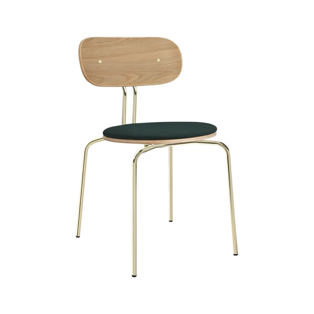 Curious Esszimmerstuhl Eiche/Messing Calm Seas