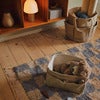 Waschbarer Teppich Mara Mist Blue