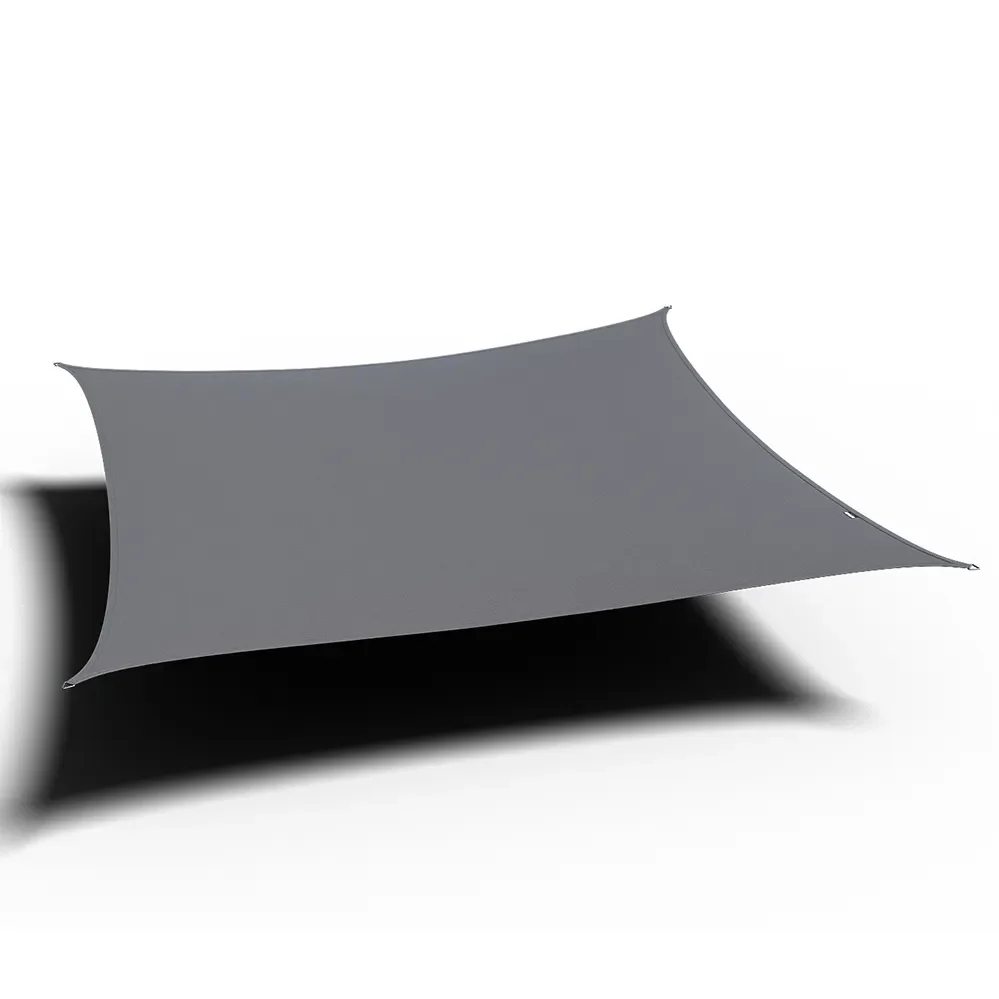 Platinum Sun & Shade, Dreamsail Sonnensegel Wasserdicht Quadratisch 400x400cm Grau