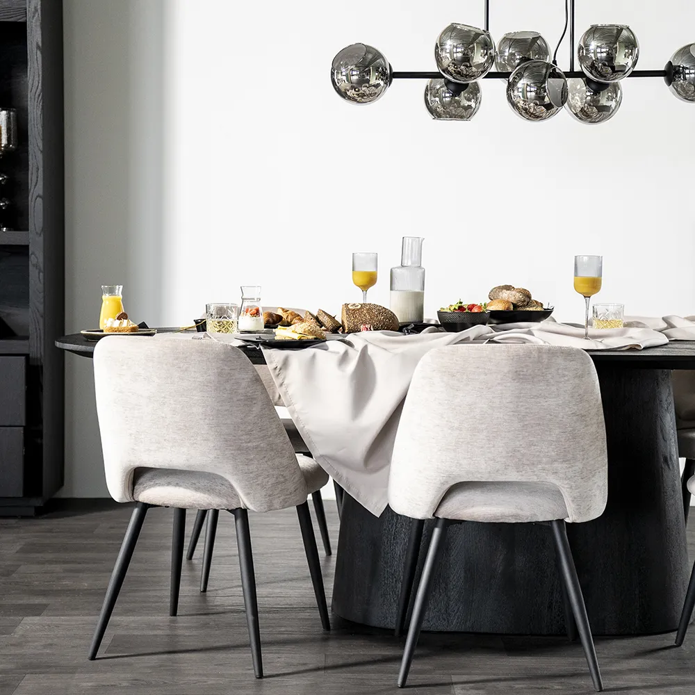 Aron Esstisch 200x110 - schwarz