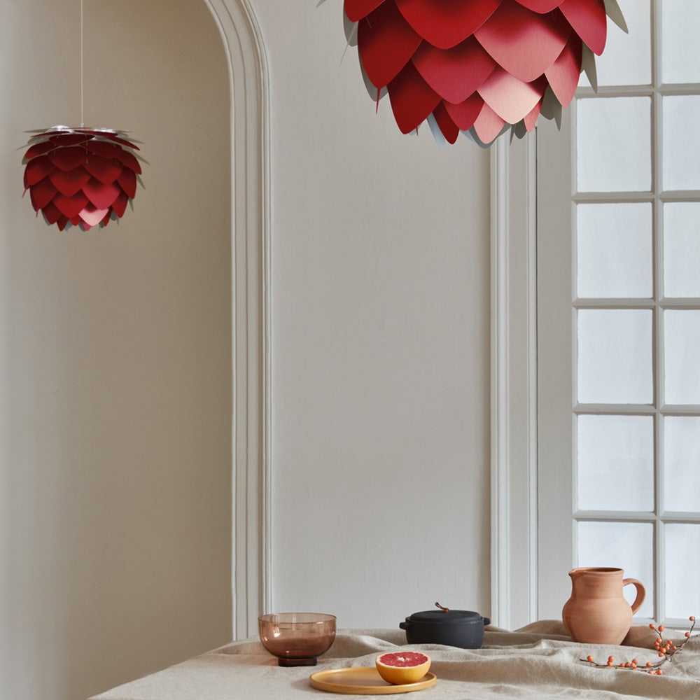 Aluvia Lampenschirm Ø40 cm Ruby Red