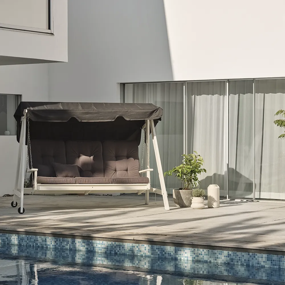 Iduna hängematte-Set anthrazit