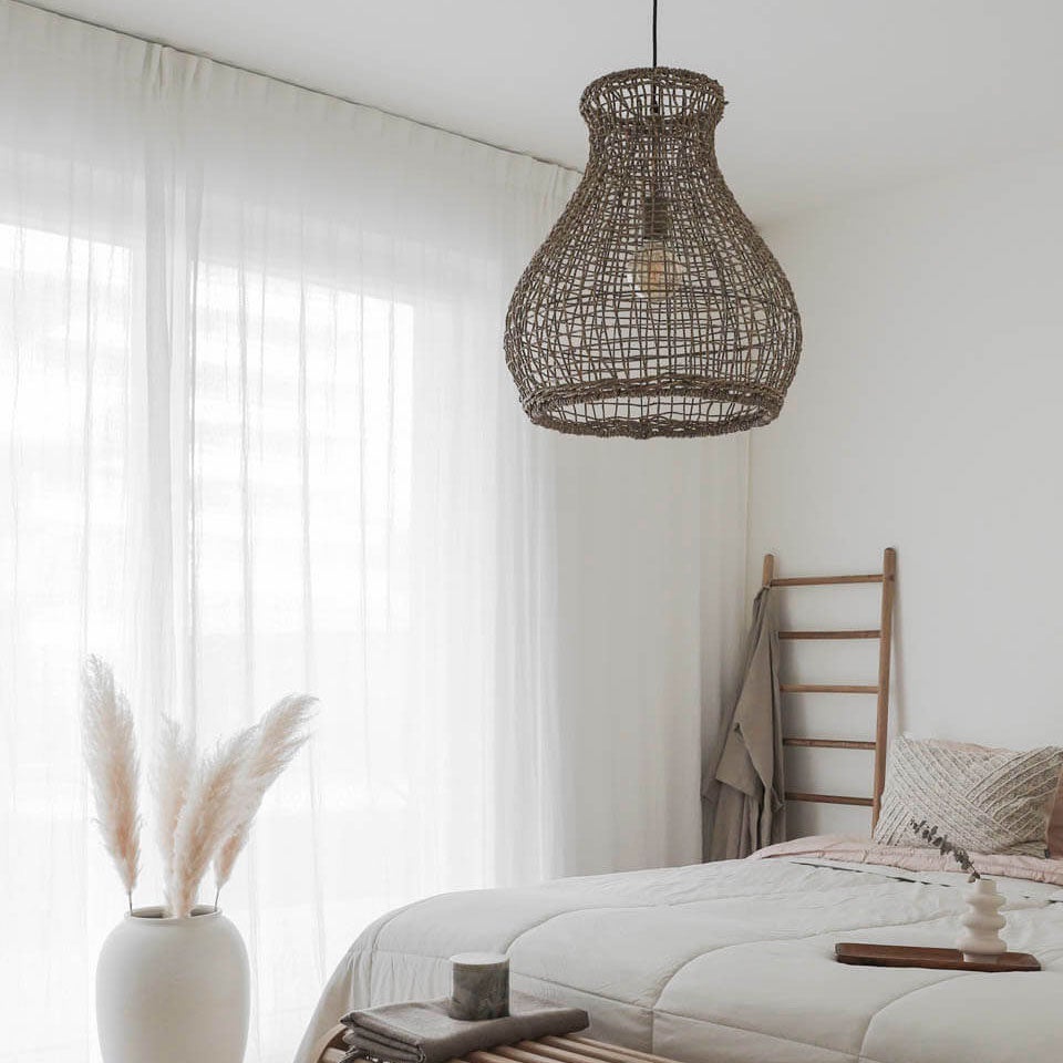 Seagrass Deckenleuchte Ø49cm Natur