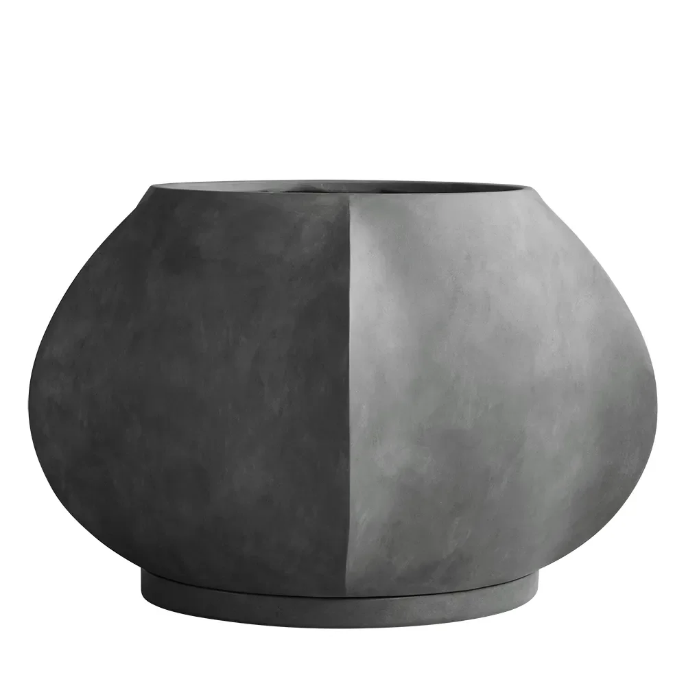 Arket Topf Big - Dark Grey