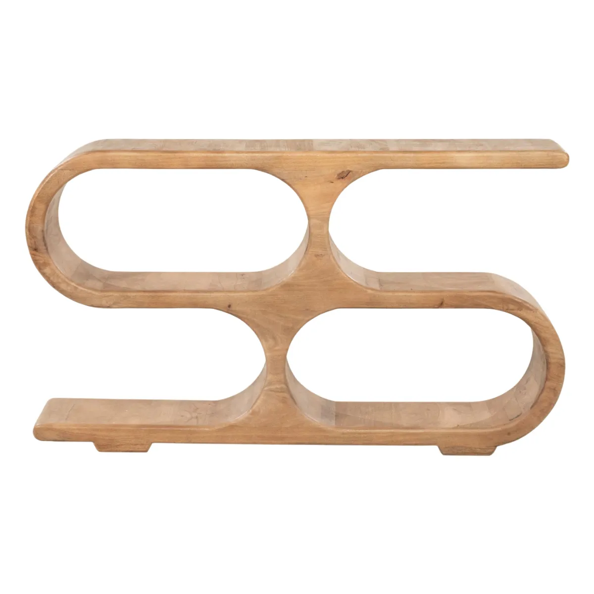 Esu Konsolentisch 140x31x81 cm Holz natur
