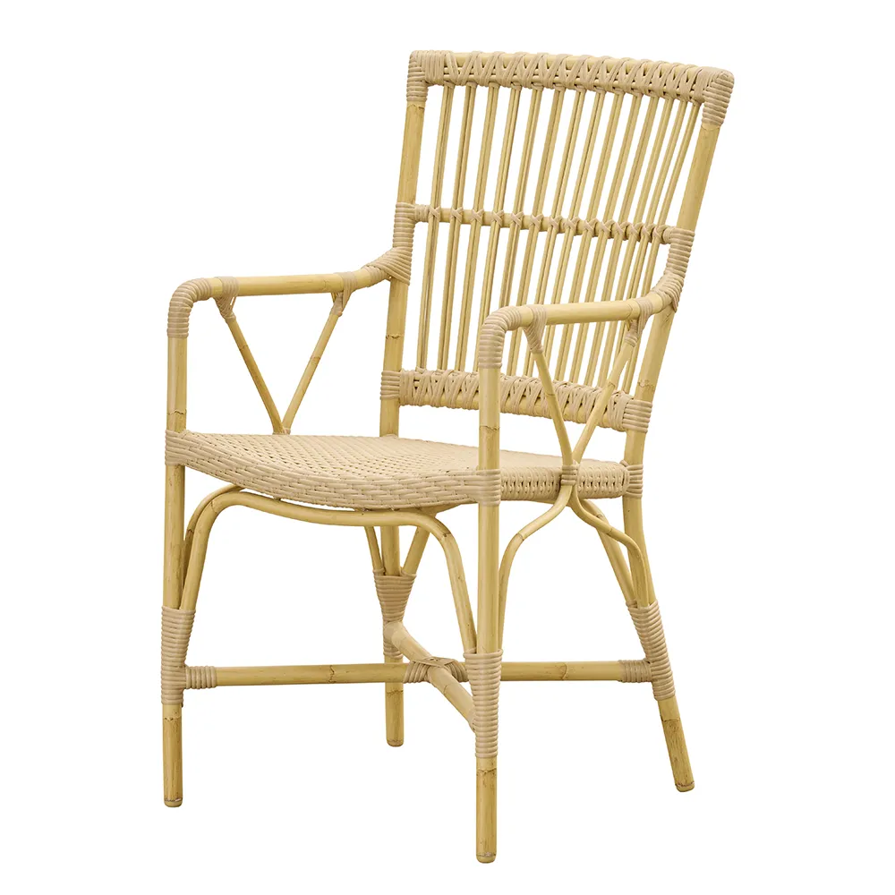 Piano-Armlehnstuhl aus Kunstrattan