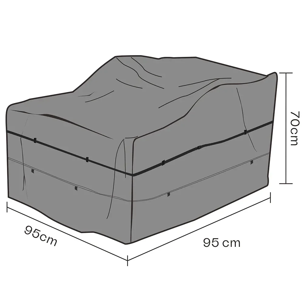 Möbelbezug Sessel 95x95 cm Premium