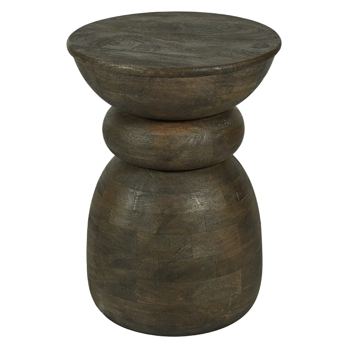 OREGON Hocker Braun Ø34xH46 cm