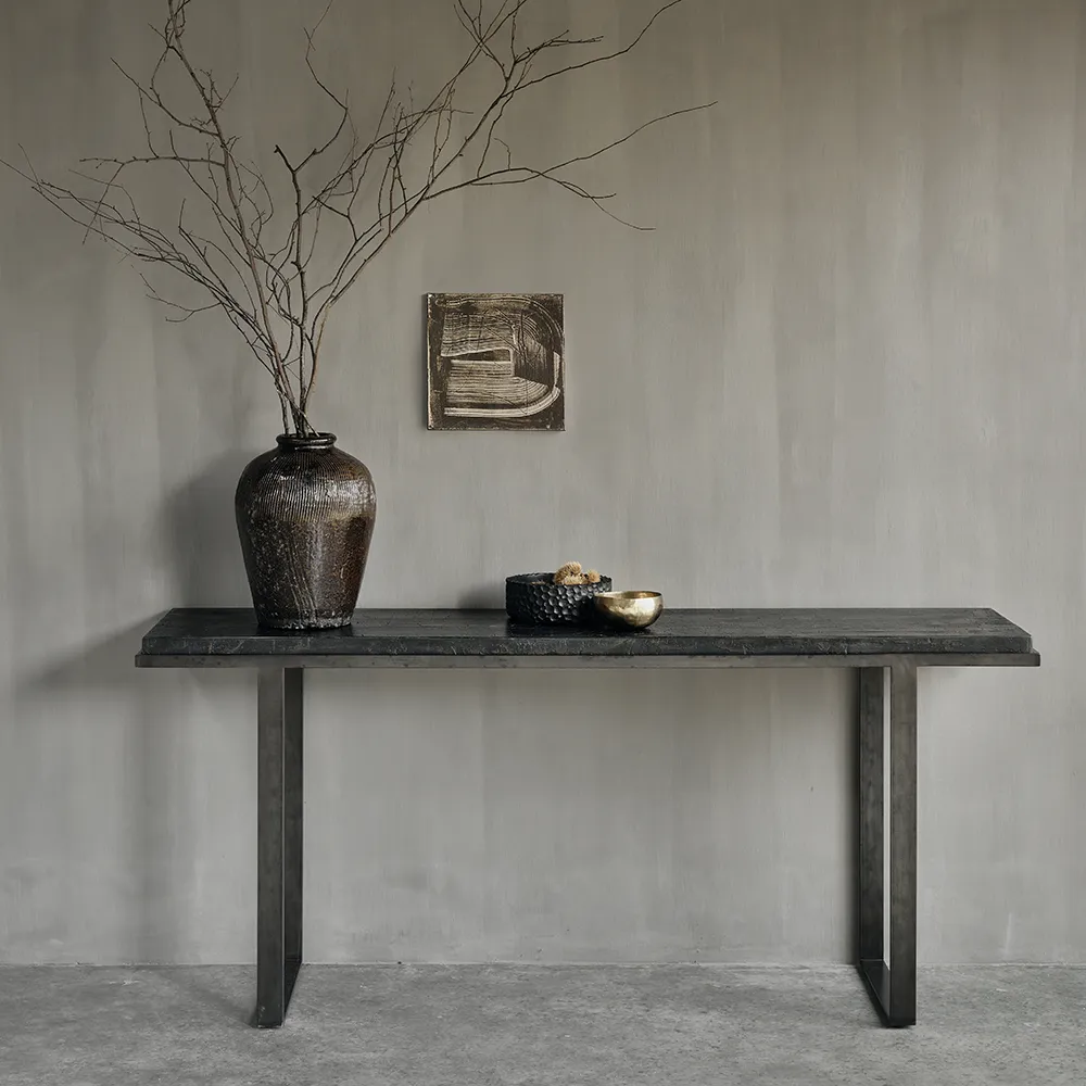 Chopped Schüssel, schwarz lackiertes Mahagoni, 3er-Set