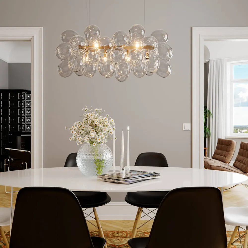 Gross Bar Deckenleuchte Klarglas