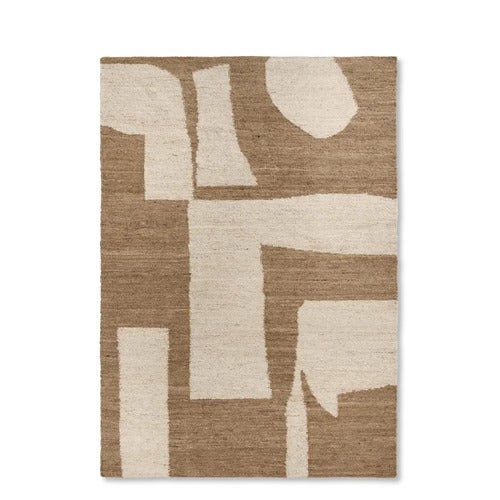 Piece Teppich 200x300 cm - Off-white/Toffee