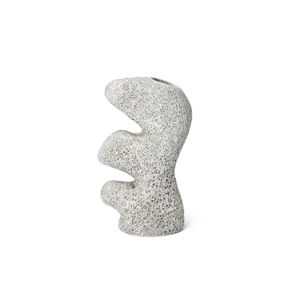 Yara Vase - Small - Grey Pumice