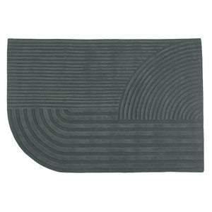 Relevo Teppich 170 x 240 cm - Dark Green