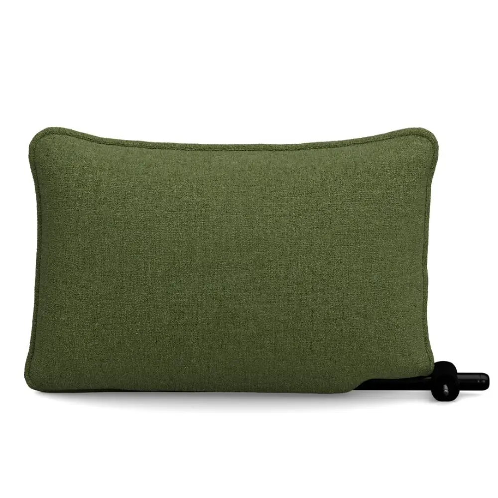 sumo armlehne boucle recycled leaf green