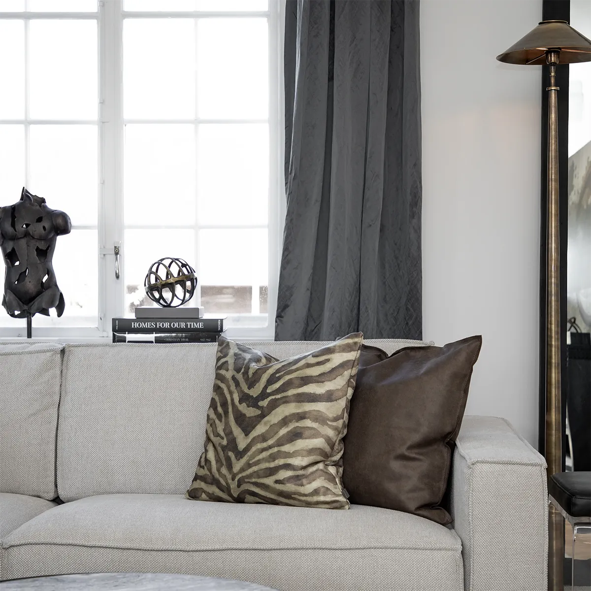 Montana 4-Sitzer-Sofa Haze cream
