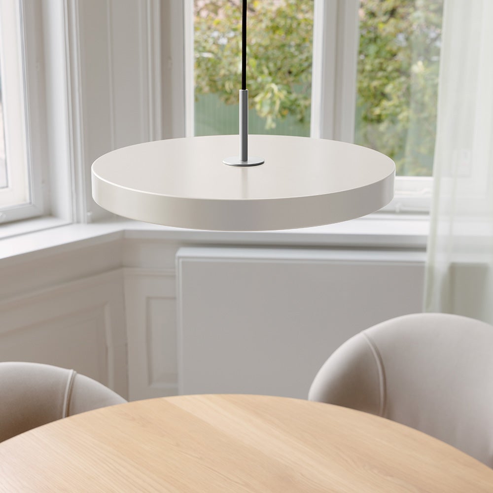 Asteria Pendelleuchte Medium Ø43 cm Pearl White