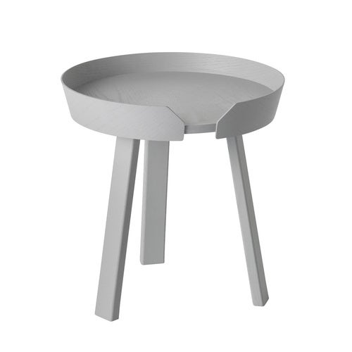 Around Couchtisch Ø45 cm- Grey 