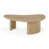 Boomerang Couchtisch Eiche 90x61 cm