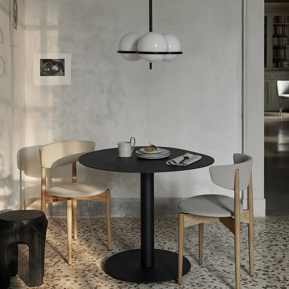 Pond Esstisch Ø88 cm Black