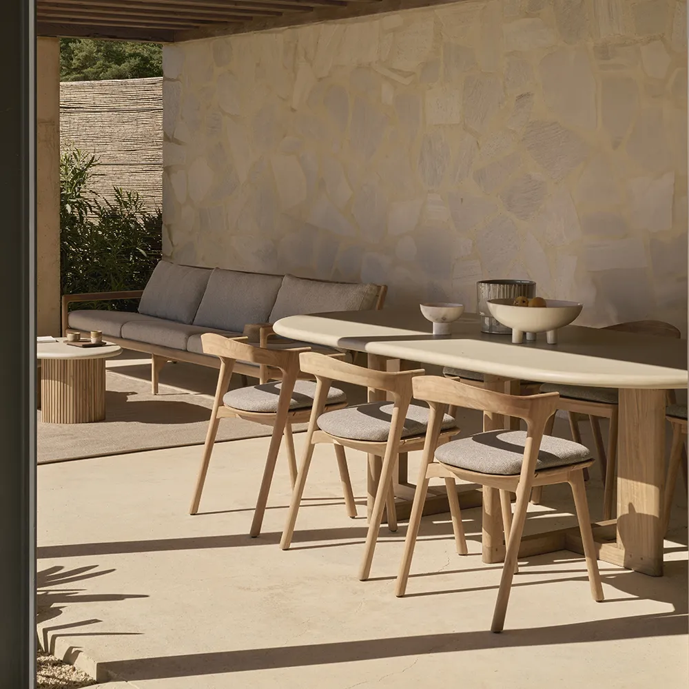 Bok Esszimmerstuhl Teak/Mokka 