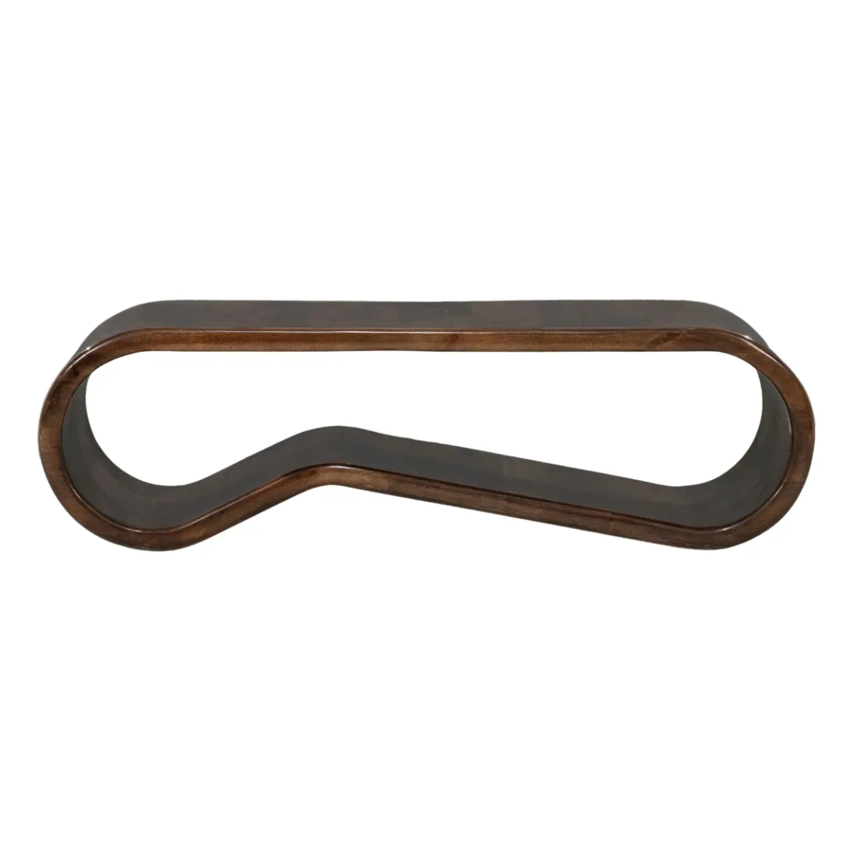 Glossia Couchtisch 120x40x35 cm Mangoholz Braun
