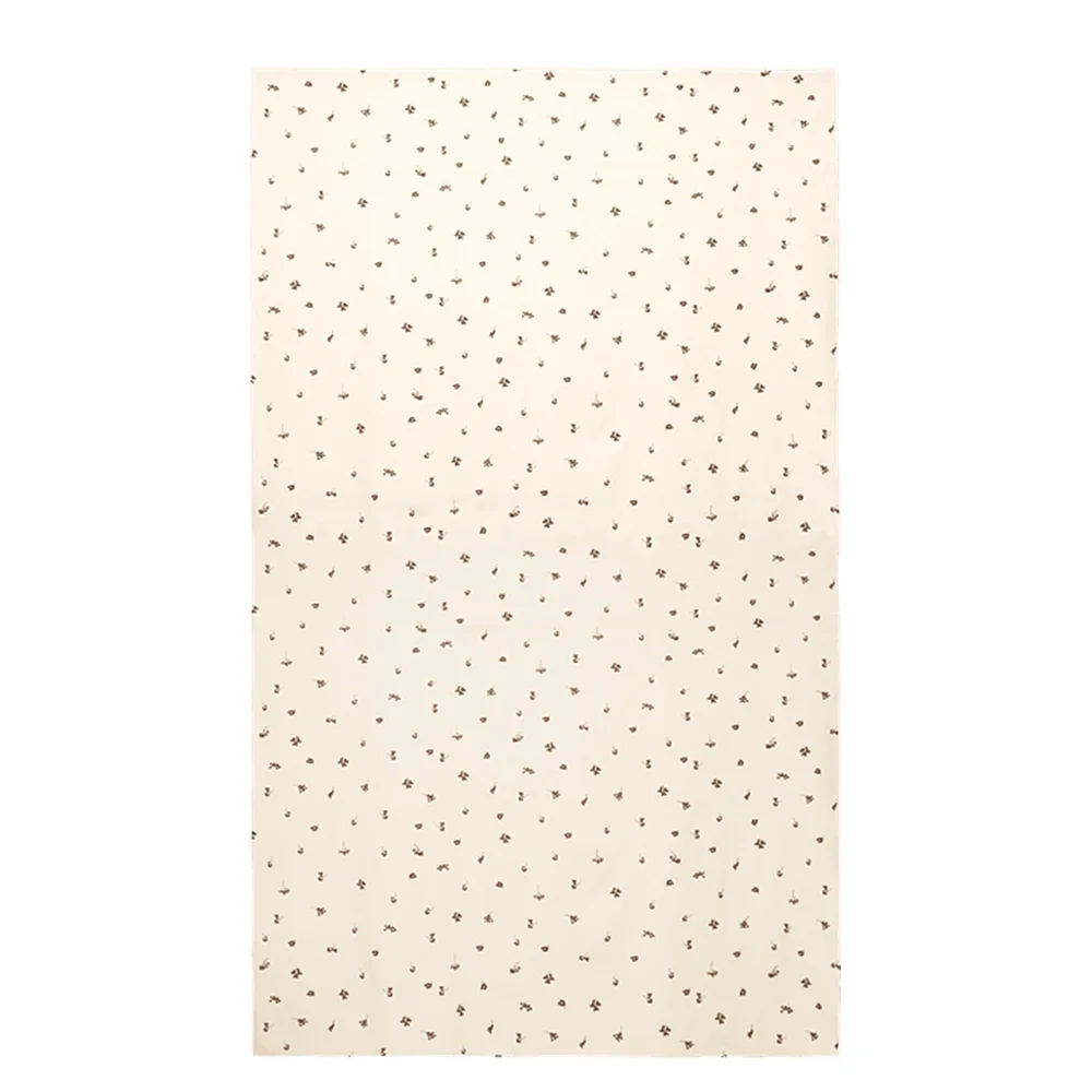  Baies Tischdecke - Natur/Dunkle Schokolade