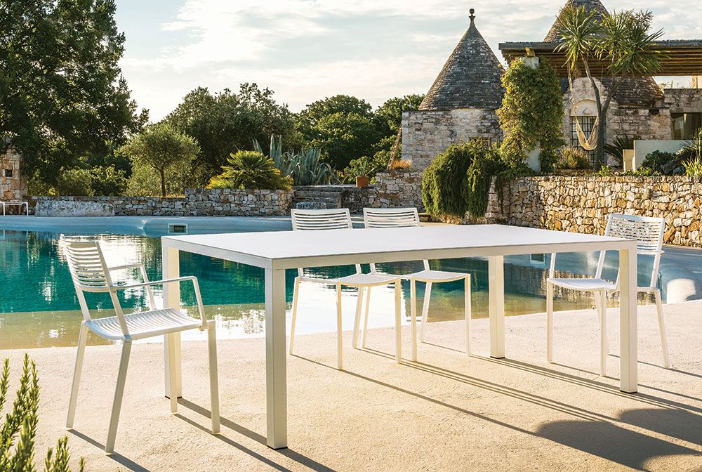 Easy Stapelsessel Weiß