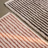  Kami-Knotenteppich 120 x 180 cm – Cremeweiß/Kaffee