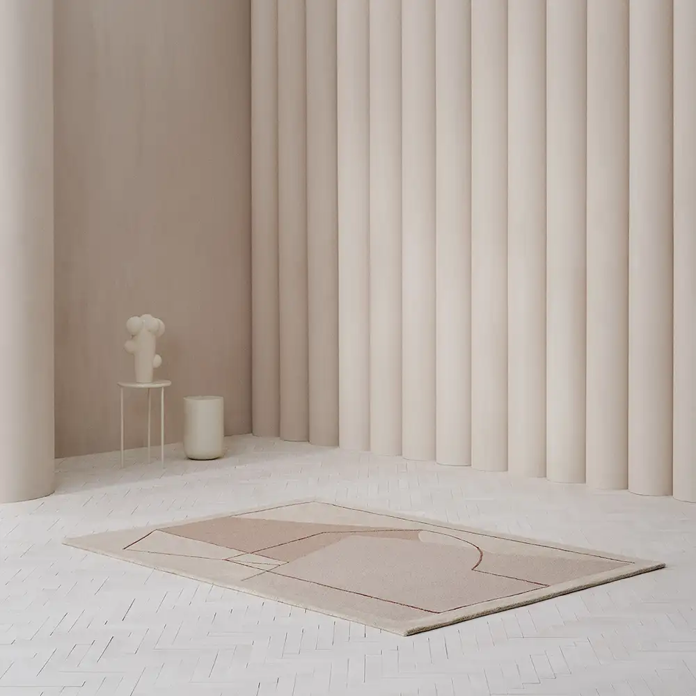 Furbo Rose 140x200 teppich 