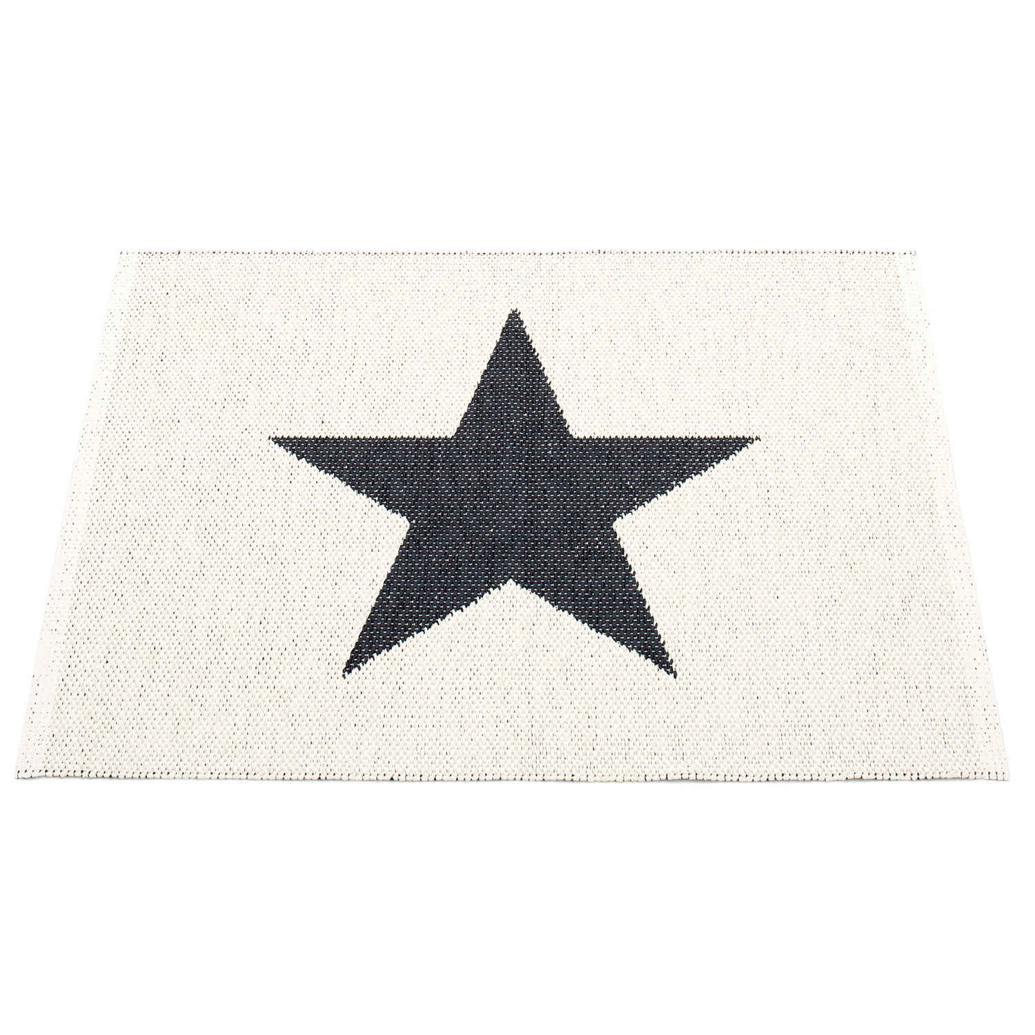 Viggo Teppich 70x90 cm small black / vanilla