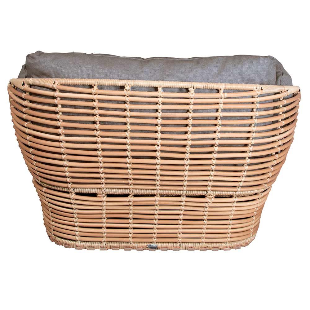 Lounge Sessel Basket Naturgeflecht Inkl Light Cane Line Airtouch Kissen Set