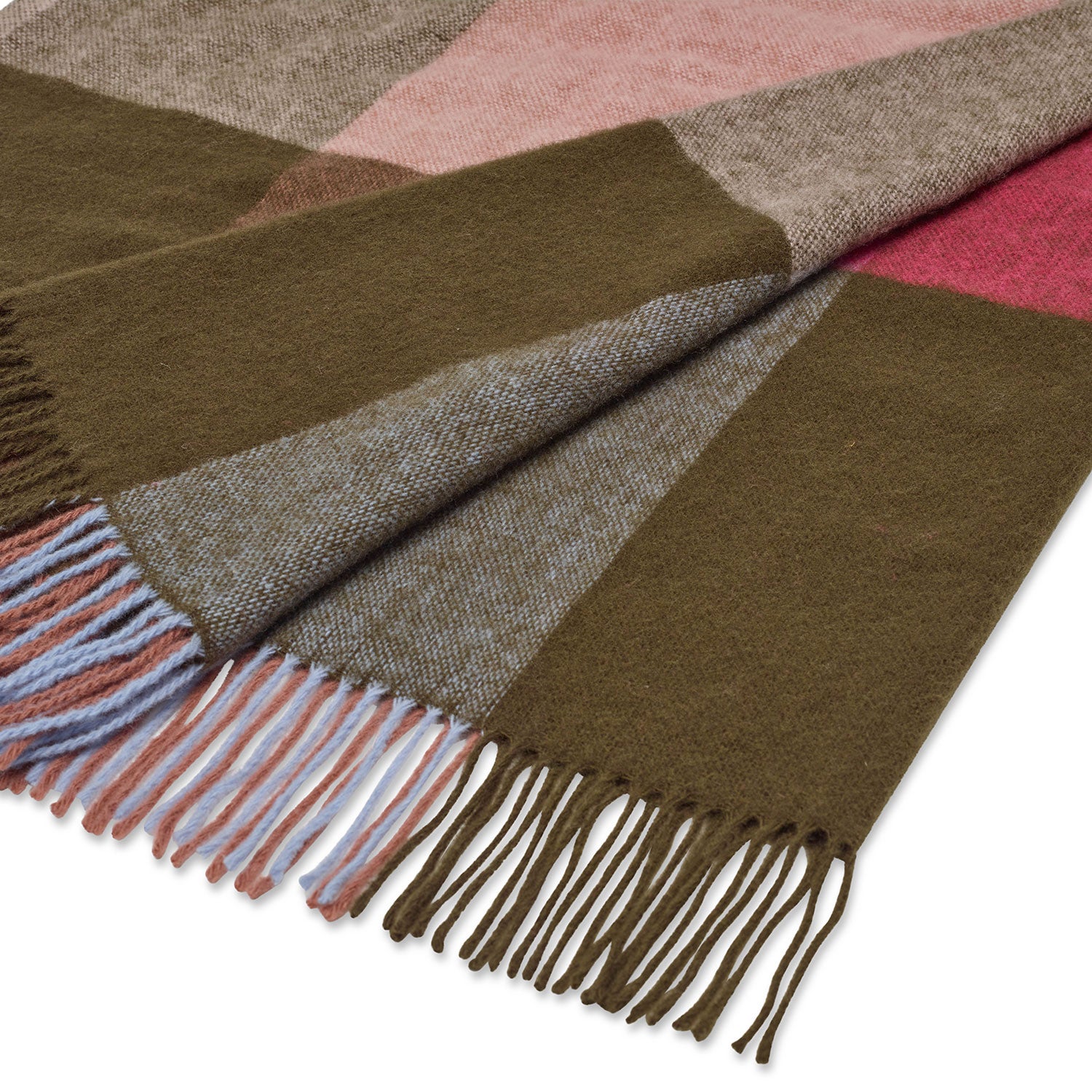 Colour blend Decke Rhabarber