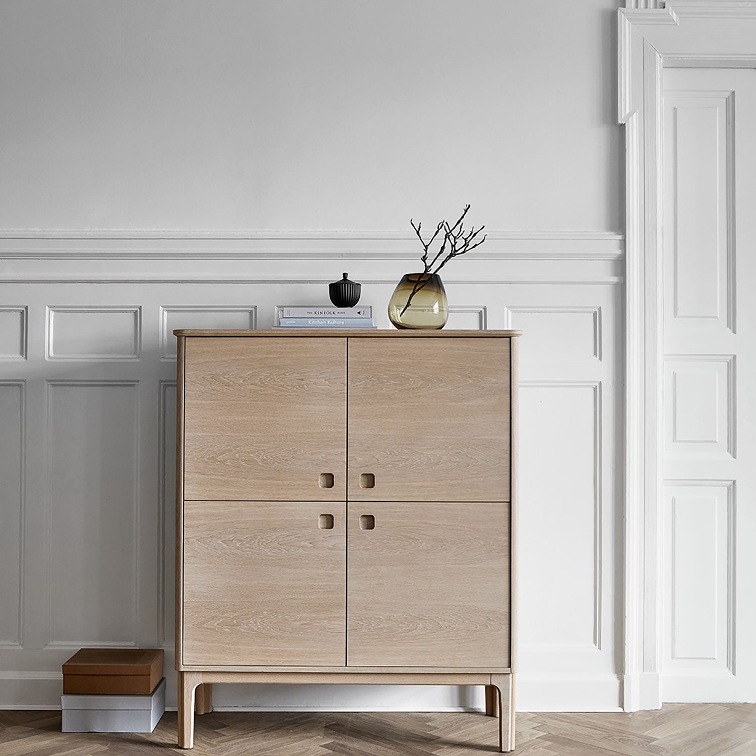 Sm302 High Sideboard Eiche Naturöl