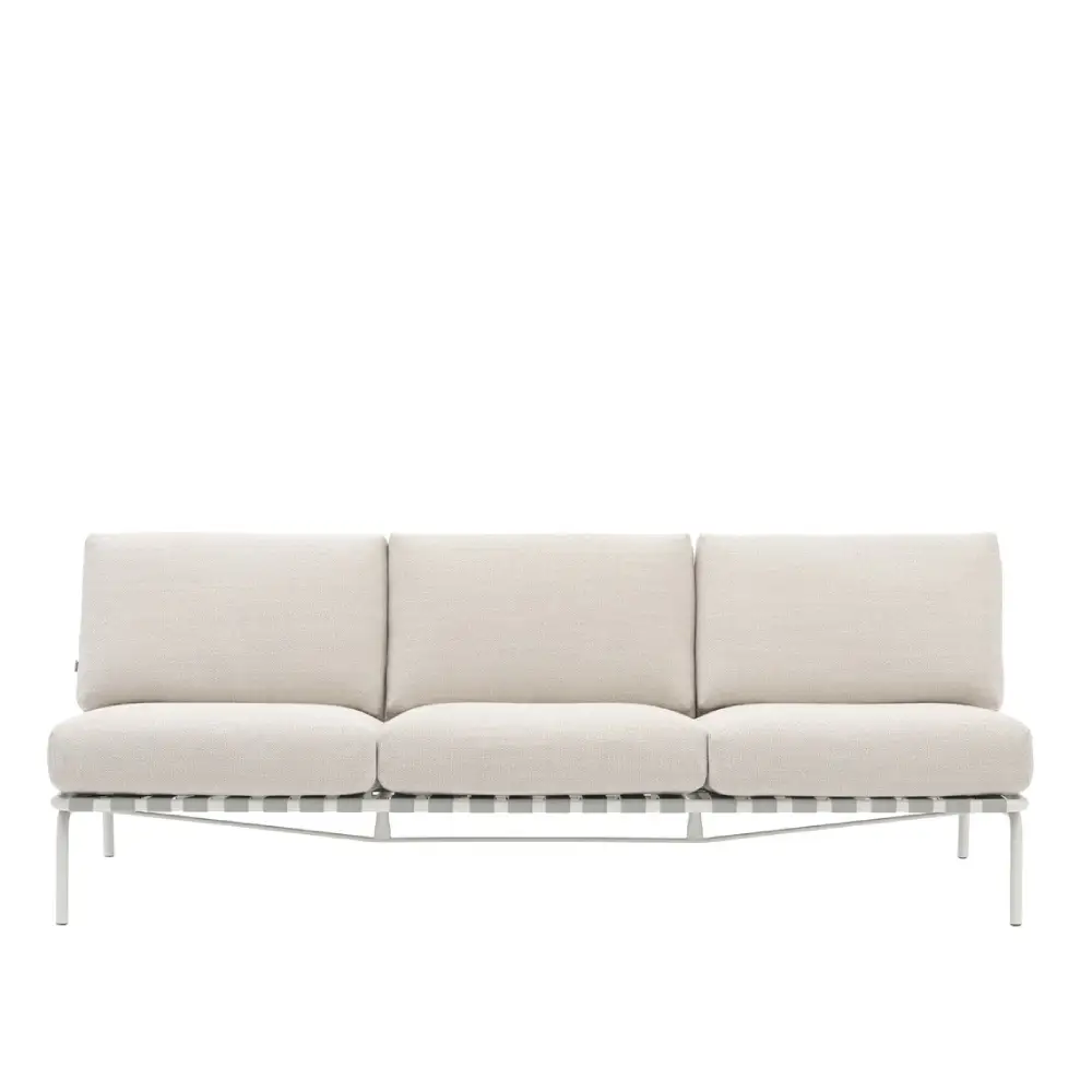 Lounge-Sofa Settle 3-seater Laze 1/Grey