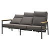Gordon 3-sits sofa - Antracit/Soft Dawn