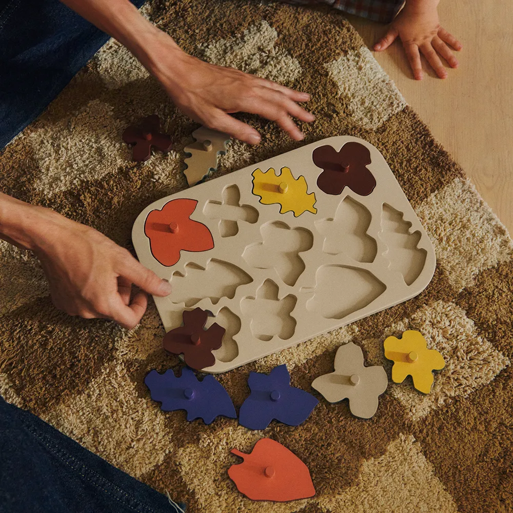 Waschbarer Teppich Mara Tan