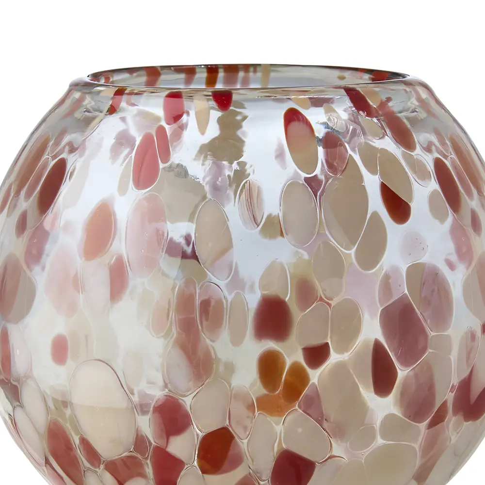 Affari of Sweden, PARTY Teelichthalter L Rot Ø15xH13 cm