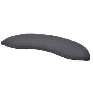 Banana Kissen Canyon 138 cm Anthrazit Grau
