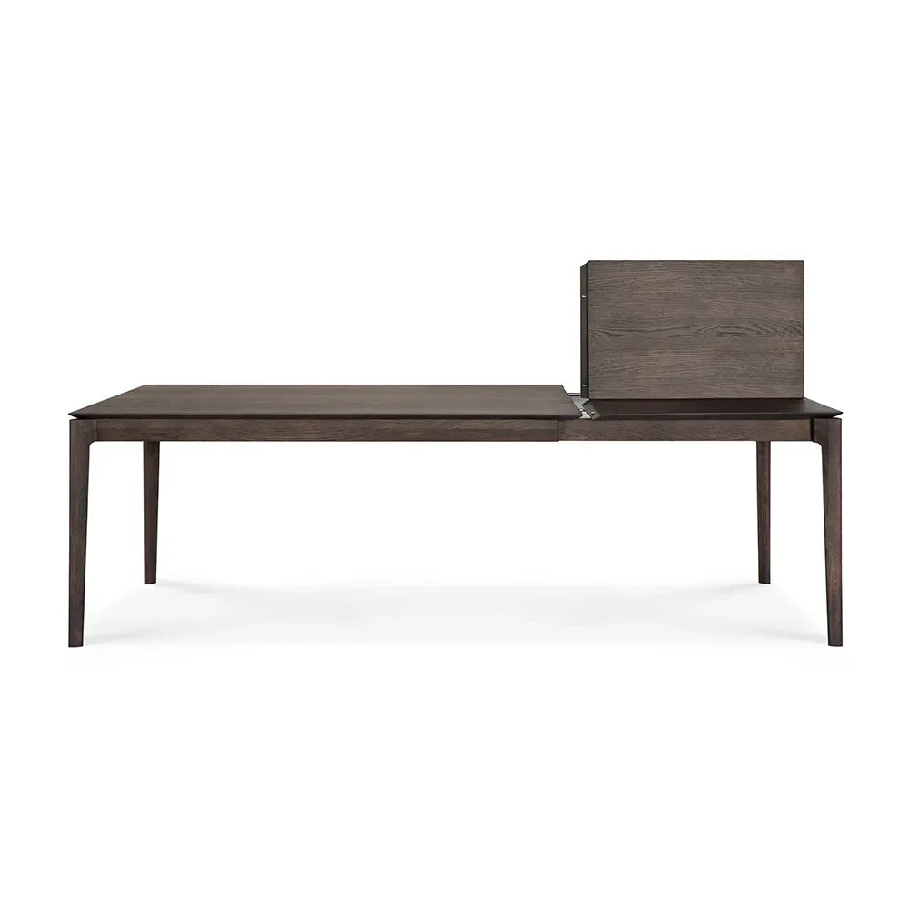 Bok Esstisch 90x160-240 cm Eiche braun lackiert