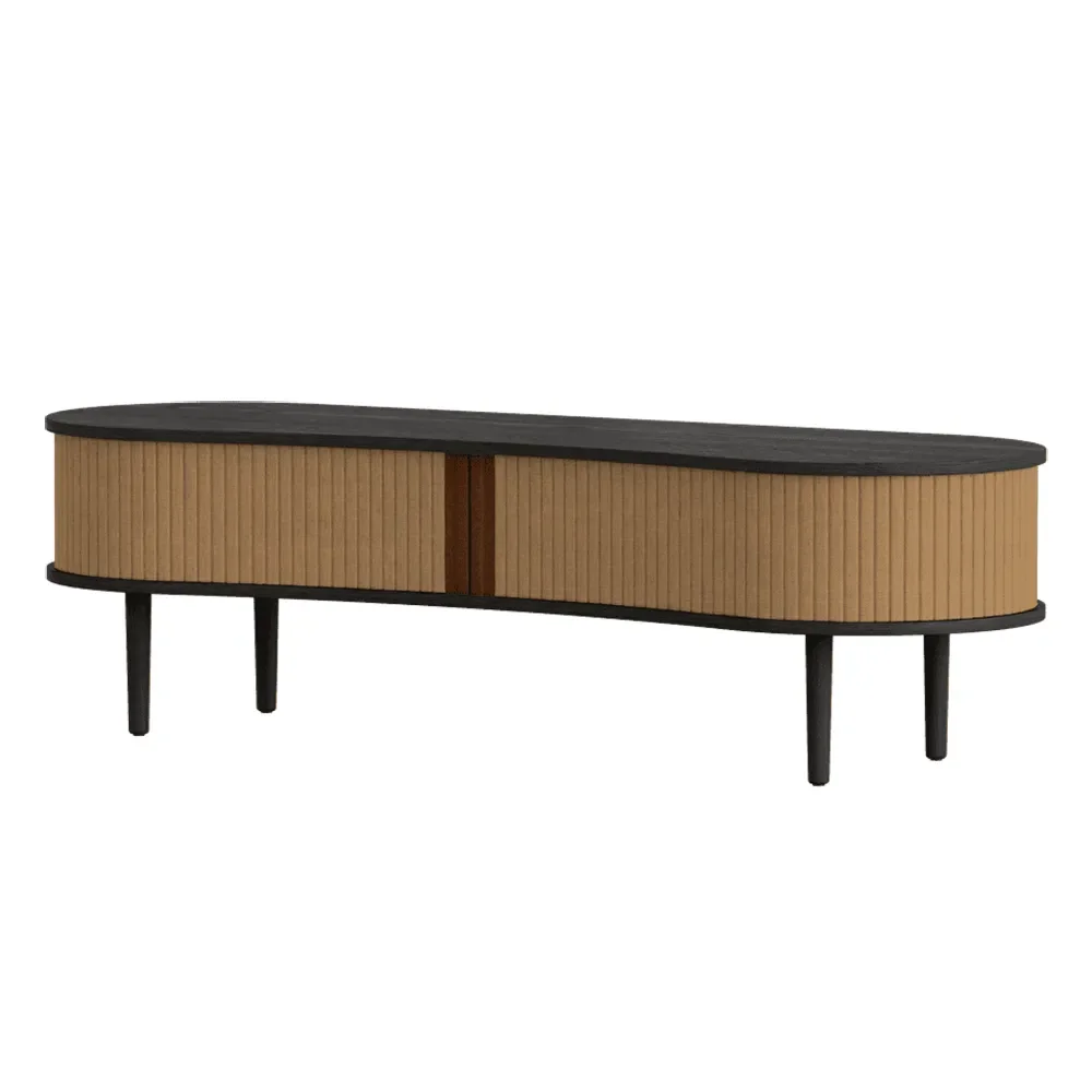  Audacious TV-Ständer Schwarze Eiche/Sugar Brown