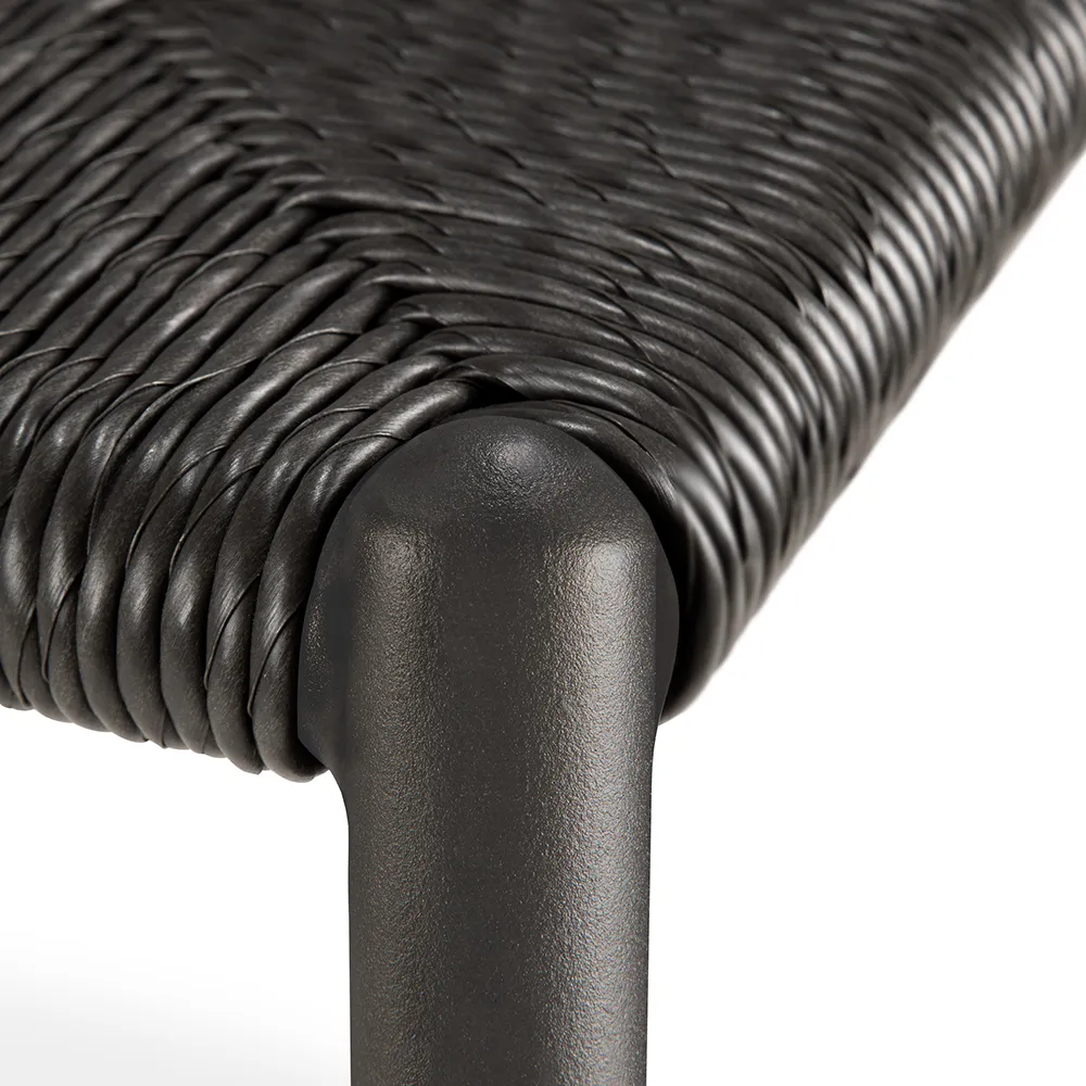 Elin Outdoor-Stuhl dunkelbraun