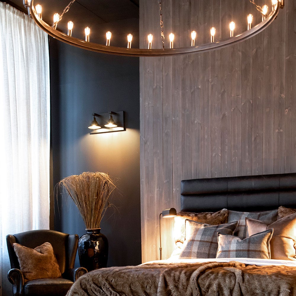 Deckenleuchte Crown 165 cm Eisen