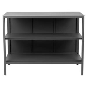 Kelia außenküche   mit regal anthrazit 